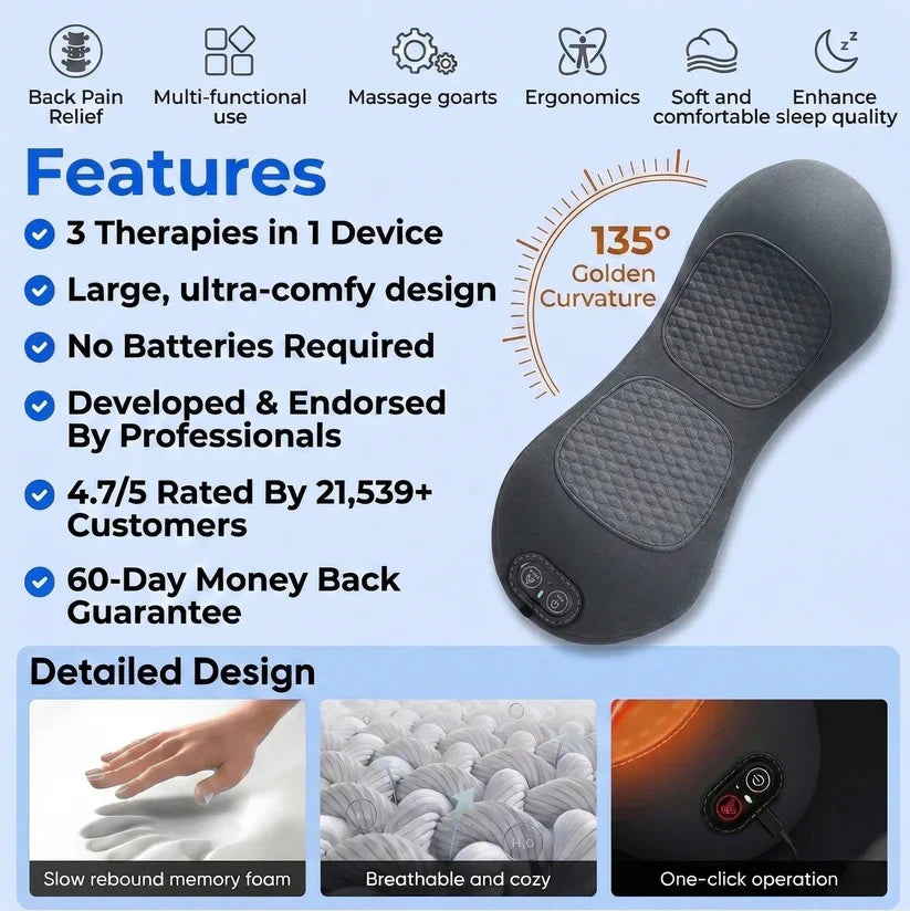 Triple Fusion Back Massager