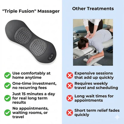 Triple Fusion Back Massager